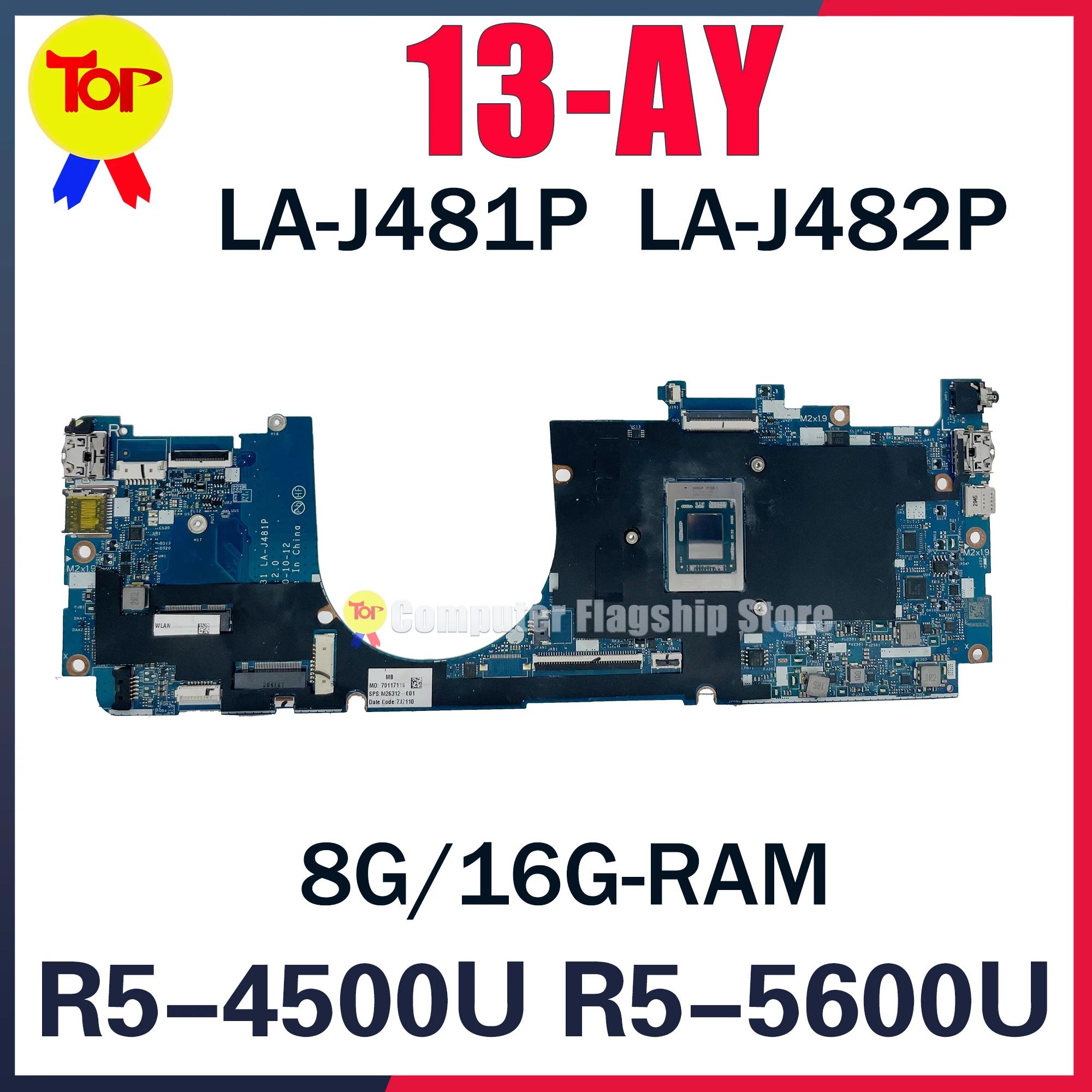 KEFU LA-J481P LA-J482P Ʈ , HP ENVY X360 13-AY 13-ay κ, R5-4500U R5-5600U 8G, 16G-RAM
